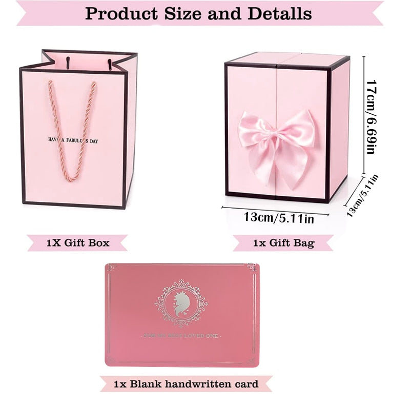 Eternal Rose Flower Gift Box kado