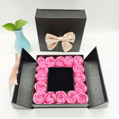 Artificial Rose Flower Gift Box kado