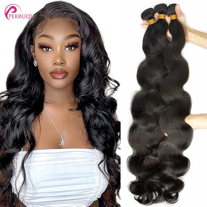 Body Wave Bundles 1/3/4 PCS Human Hair Bundles For Women