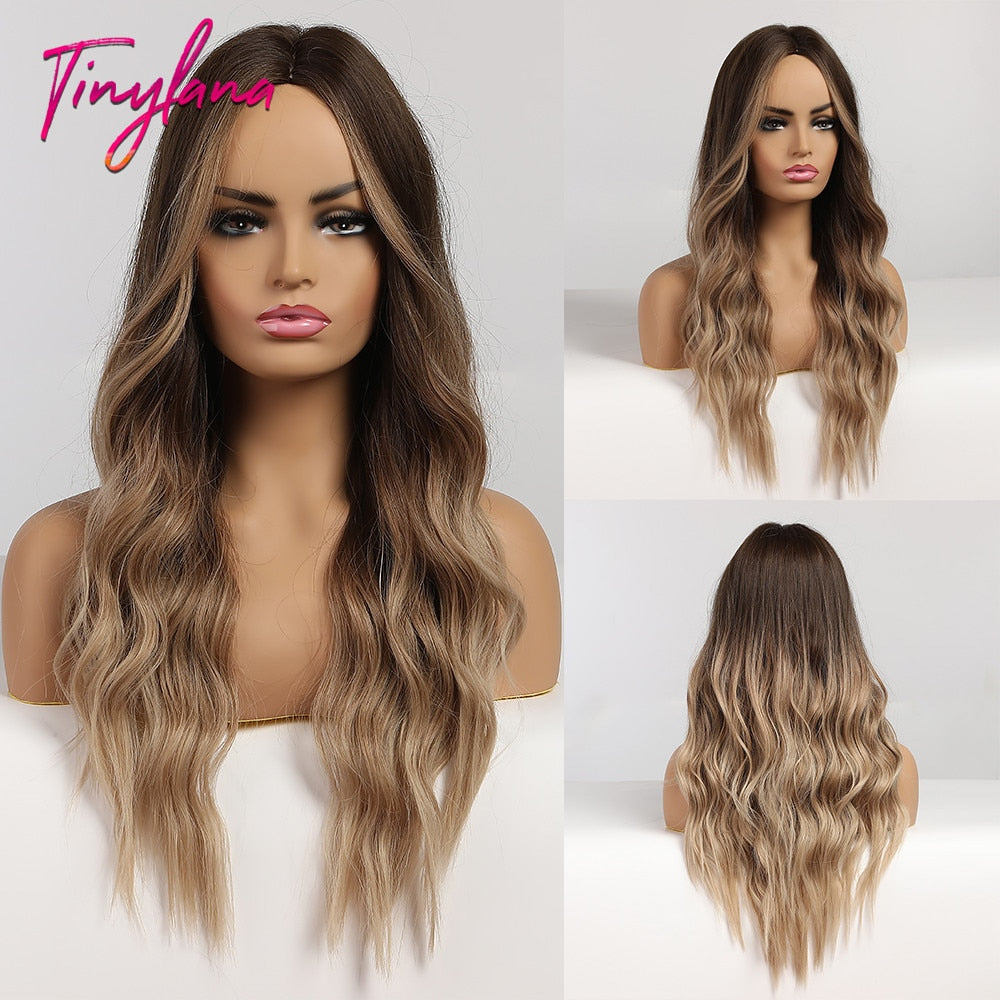 Badon marchand hair  For Women Long Hair Wigs Fake Hair