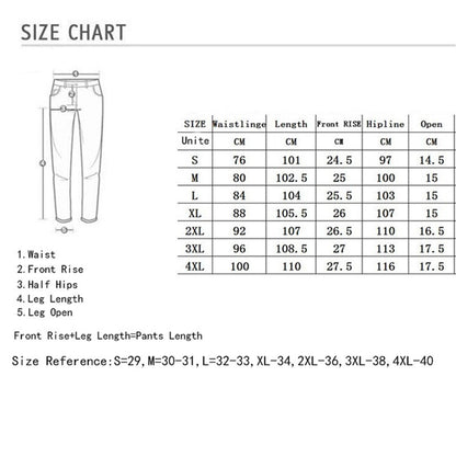 Men's Pants Retro WashingStretch Jeans