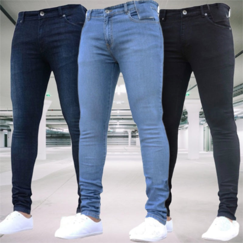 Men's Pants Retro WashingStretch Jeans