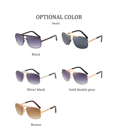 Badon Marchand Classic Square Sunglasses