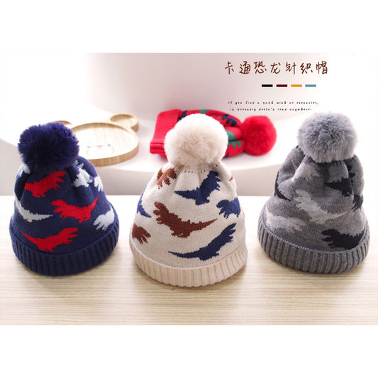 Kids Warm Woolen Hat bonnet